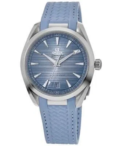 Pre-owned Omega Seamaster Aqua Terra Summer Blue Men's Watch 220.12.41.21.03.008