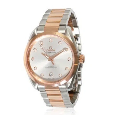 Pre-owned Omega Seamaster Aqua Terra Watch, 38mm In Multi