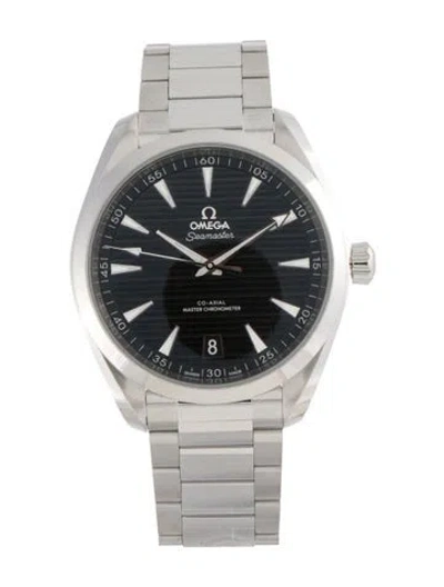 Pre-owned Omega Seamaster Aqua Terra Watch, 41mm In Multi