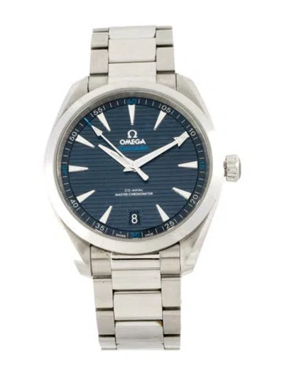 Pre-owned Omega Seamaster Aqua Terra Watch, 41mm In Multi