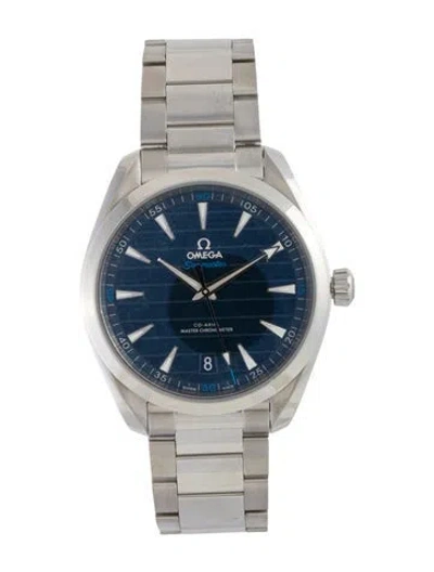 Pre-owned Omega Seamaster Aqua Terra Watch, 41mm In Multi
