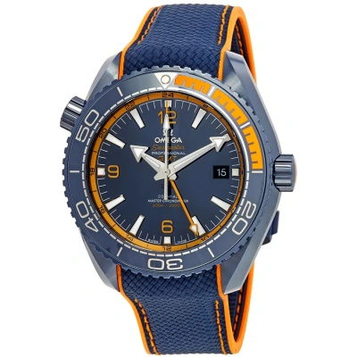 Omega Seamaster Automatic Blue Dial Men's Watch 215.92.46.22.03.001 In Blue / Gold / Orange / White