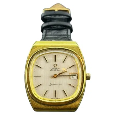 Pre-owned Omega Seamaster Automatic Cal. 1012 Tv-screen Case 70's Mens' Watch In Multiple