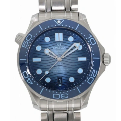 Omega Seamaster Automatic Chronometer Summer Blue Dial Men's Watch 210.30.42.20.03.003