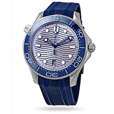 Omega Seamaster Automatic Chronometer Grey Dial Men's Watch 210.32.42.20.06.001 In Blue / Grey / Skeleton