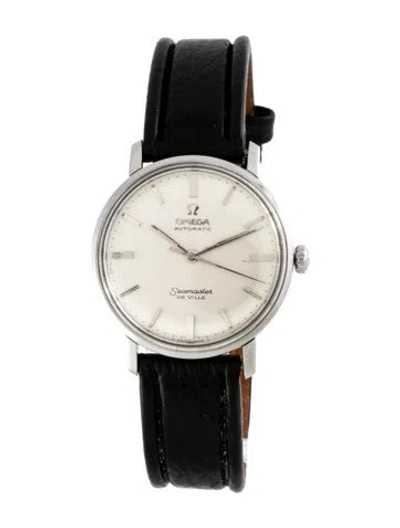 Pre-owned Omega Seamaster De Ville Watch In Multicolor