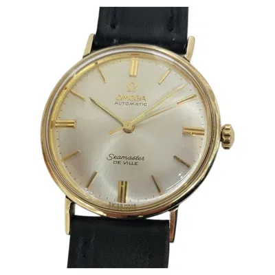 Pre-owned Omega Seamaster Deville Mens 1960s 34mm Gold Capped Automatic Ra723 In Multi