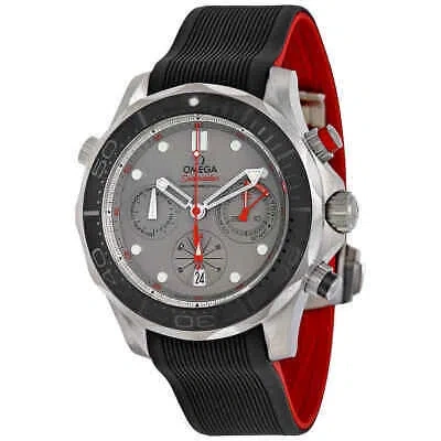 Pre-owned Omega Seamaster Diver 300 Etnz Chronograph Automatic Men's Watch