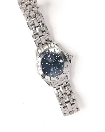 Omega Seamaster Diver 300m 29mm Quartz Watch In Silver