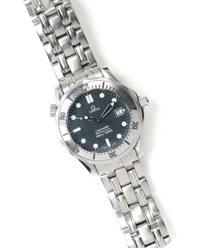 Omega Seamaster Diver 300m 36mm Full Set 1998 Watch In Green