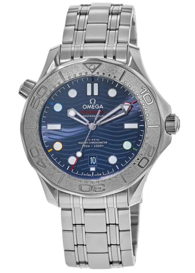 Omega Seamaster Diver 300m "beijing 2022" Special Blue Edition Men's Watch 522.30.42.20.03.001