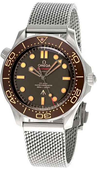 Pre-owned Omega Seamaster Diver 300m James Bond 007 Edition Men Watch 210.90.42.20.01.001