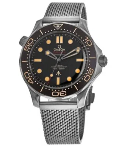 Pre-owned Omega Seamaster Diver 300m James Bond 007 Men's Watch 210.90.42.20.01.001