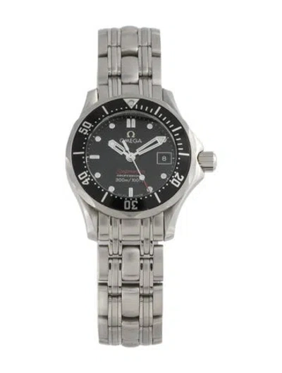 Pre-owned Omega Seamaster Diver 300m Watch, 28mm In Multi