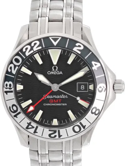 Pre-owned Omega Seamaster Diver 42mm In Black
