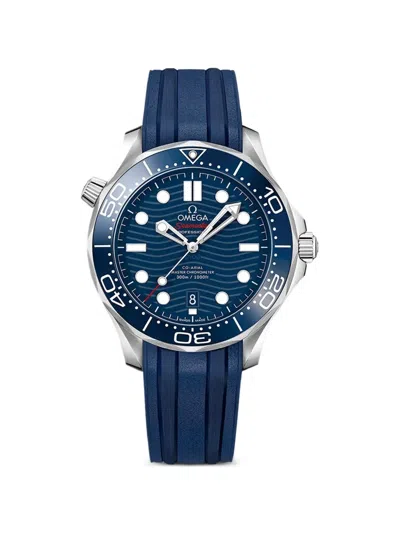 Omega Seamaster Diver 42mm Watch In Orange
