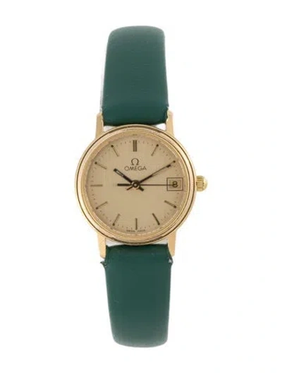 Pre-owned Omega Seamaster Jubilé Watch In Multicolor