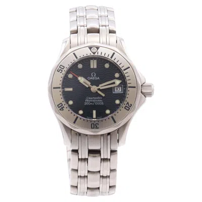 Pre-owned Omega Seamaster Ladies Quartz Watch Ref. 2582.80.00 In Multi