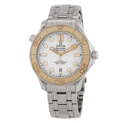 Omega Seamaster Paris 2024 Automatic Chronometer White Dial Men's Watch 522.21.42.20.04.001 In Metallic
