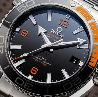 Pre-owned Omega Seamaster Planet Ocean 600m Co‑axial Master Chronometer 43.5 Mm