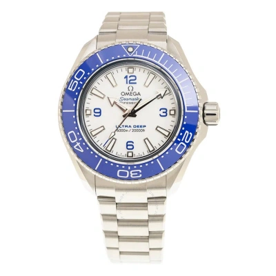 Omega Seamaster Planet Ocean Automatic Chronometer White Dial Men's Watch 215.30.46.21.04.001 In Metallic