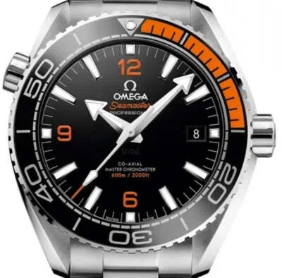 Pre-owned Omega Seamaster Planet Ocean Black 600 43.5mm 215.30.44.21.01.002