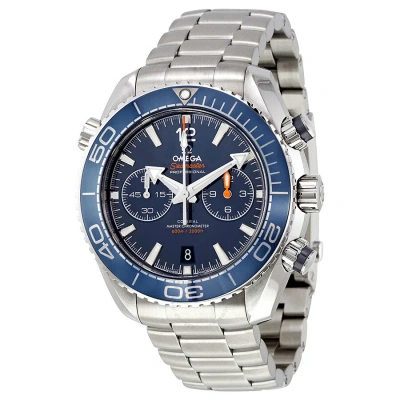 Omega Seamaster Planet Ocean Chronograph Automatic Men's Watch 215.30.46.51.03.001 In Blue
