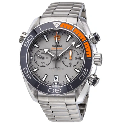 Omega Seamaster Planet Ocean Chronograph Grey Dial Men's Watch 215.90.46.51.99.001 In Grey / Orange