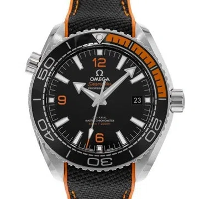 Pre-owned Omega Seamaster Planet Ocean Watch In Multi