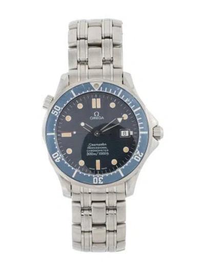Pre-owned Omega Seamaster Professional Chronometer 300m Watch, 41mm In Multi