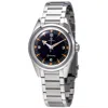 OMEGA PRE-OWNED OMEGA SEAMASTER RAILMASTER AUTOMATIC CHRONOMETER BLACK DIAL MEN'S WATCH 220.10.38.20.01.00