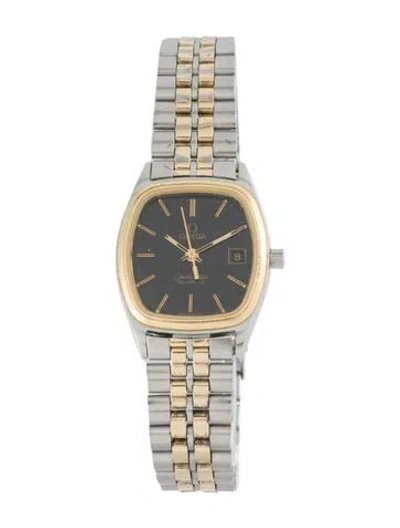 Pre-owned Omega Seamaster Watch, 24mm In Multi