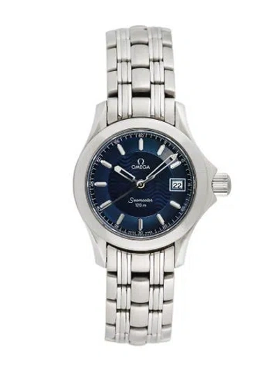 Pre-owned Omega Seamaster Watch, 25mm In Multi