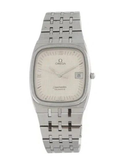 Pre-owned Omega Seamaster Watch, 30mm In Multi