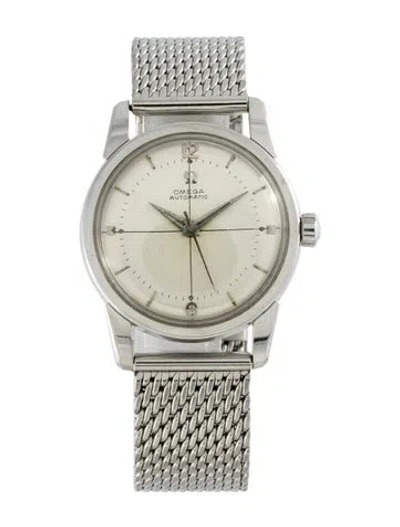 Pre-owned Omega Seamaster Watch, 34mm In Multi