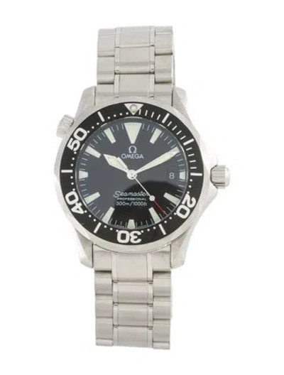 Pre-owned Omega Seamaster Watch, 36mm In Multi
