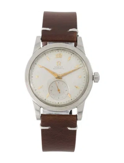 Pre-owned Omega Seamaster Watch In Multi