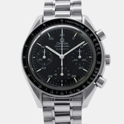 Pre-owned Omega Speedmaster 3510.5 Automatic Black Stainless Steel Men's Wristwatch 39 Mm