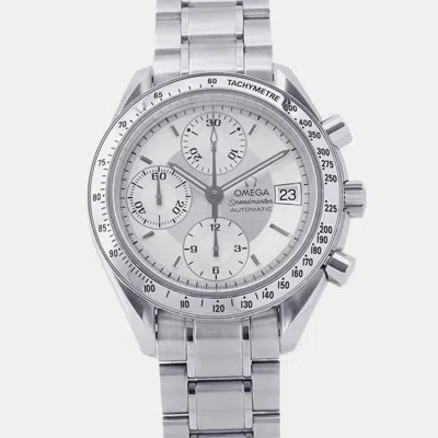 Pre-owned Omega Speedmaster 3513.30.00 Silver Stainless Steel Automatic Men's Watches 39mm