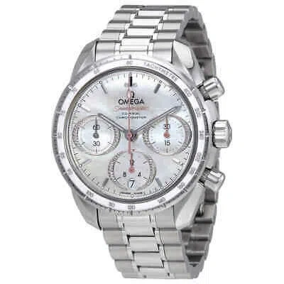 Pre-owned Omega Speedmaster 38 324.30.38.50.55.001
