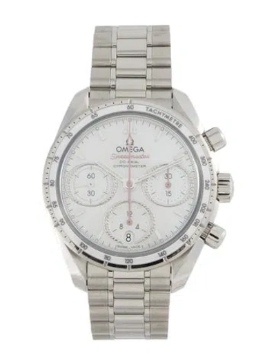 Pre-owned Omega Speedmaster 38 Watch, 38mm In Multi