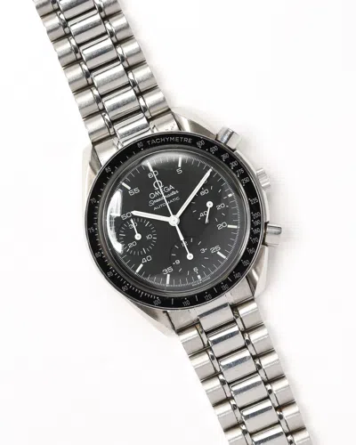 Omega Speedmaster 39mm Automatic Watch In Green