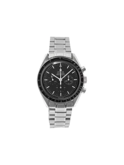 Pre-owned Omega Speedmaster 42mm In Black