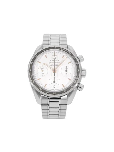 Pre-owned Omega Speedmaster 42mm In Silver