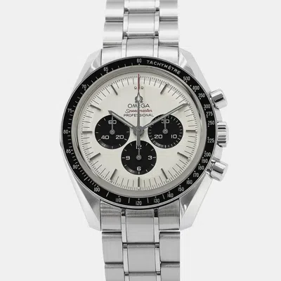 Pre-owned Omega Speedmaster 522.30.42.30.04.001 Manual Winding Silver Stainless Steel Men's Wristwatch 42 Mm