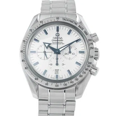 Pre-owned Omega Speedmaster Broad Arrow Watch, 42mm In Multicolor
