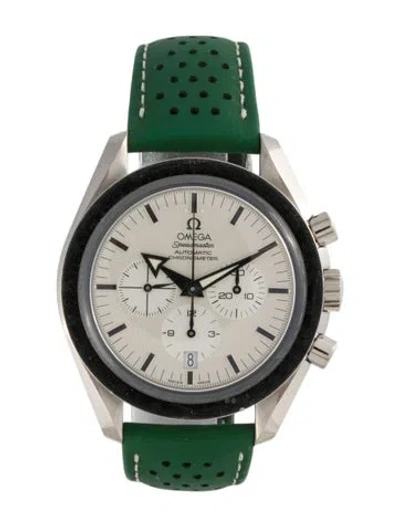 Pre-owned Omega Speedmaster Broad Arrow Watch In Multi