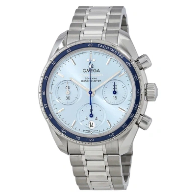 Omega Speedmaster Chronograph Automatic 38 Mm Watch 324.30.38.50.03.001 In Blue