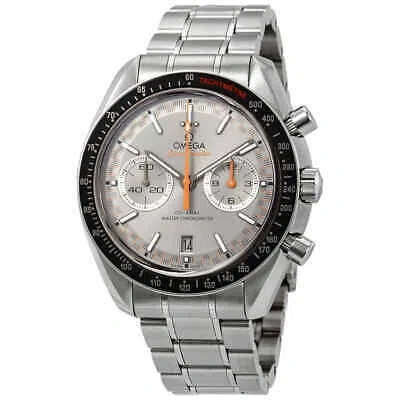 Pre-owned Omega Speedmaster Chronograph Automatic Grey Dial Men's Watch