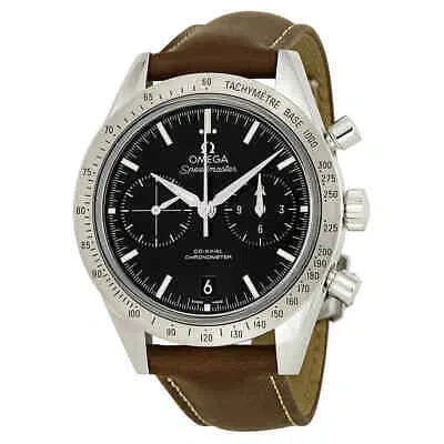 Pre-owned Omega Speedmaster Chronograph Automatic Men's Watch 33112425101001